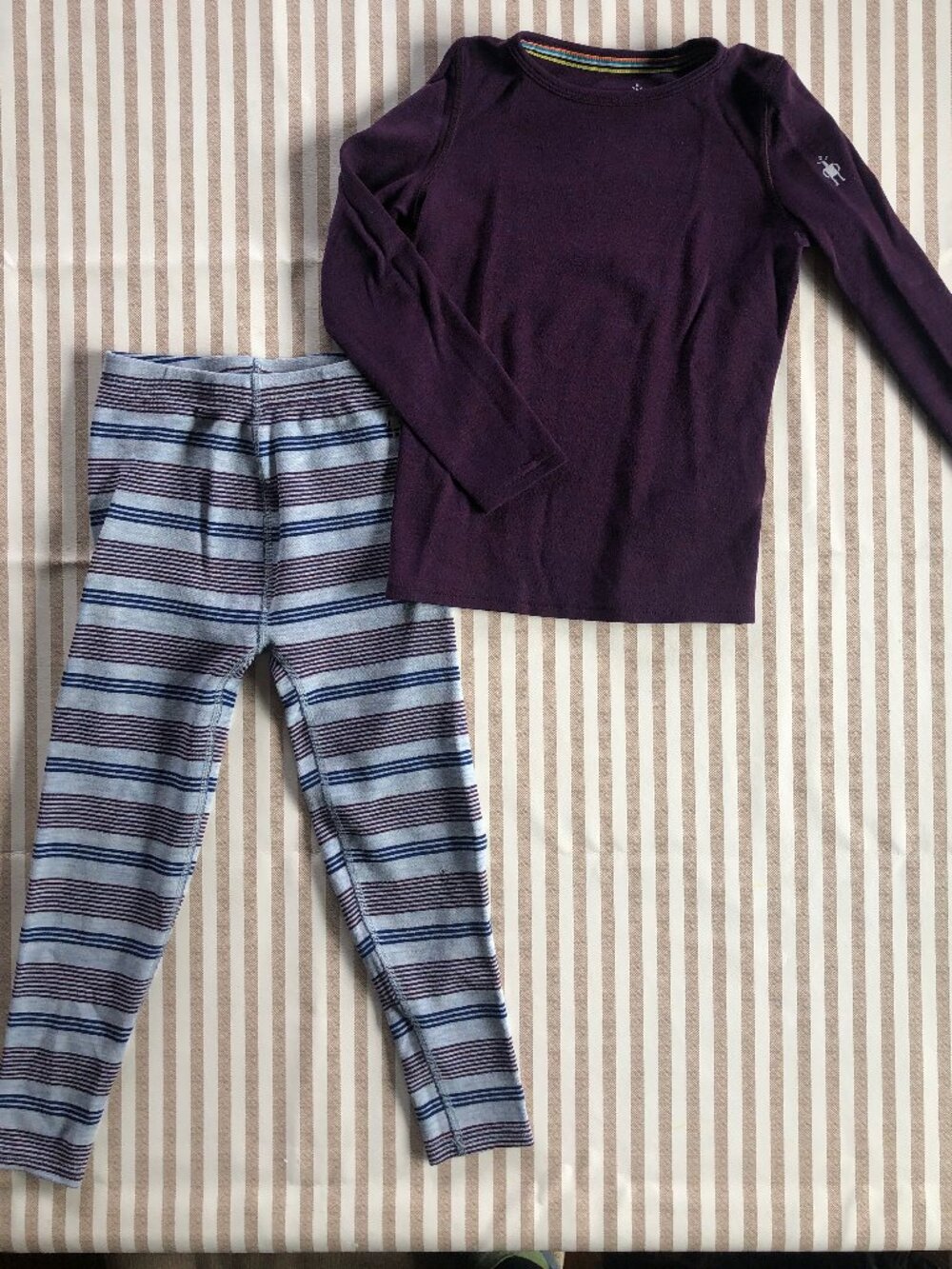 Kids' Thermal Merino Wool Base Layer Top & Bottom